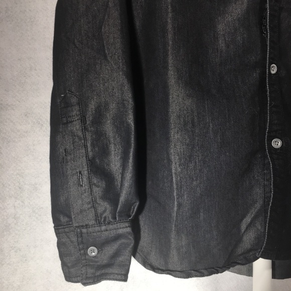 Tapered Dress shirt shiny long-sleeve very soft - Picture 4 of 6